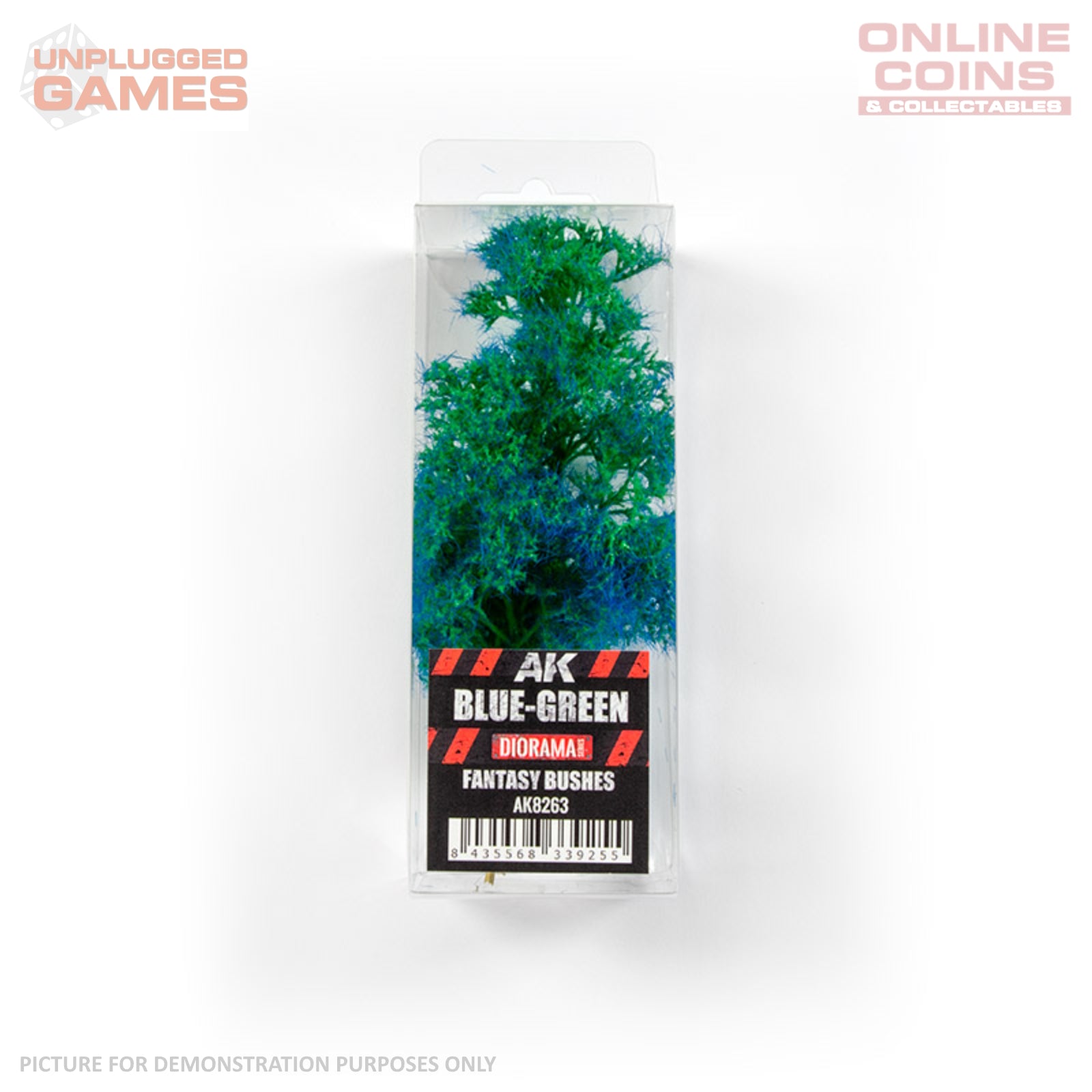 AK Interactive - Dioramas - Blue-Green Fantasy Bushes 1/35